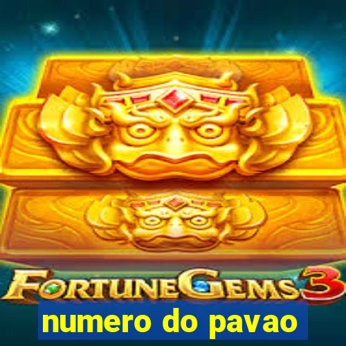 numero do pavao